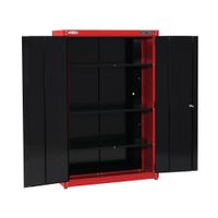 Gabinete De Acero Inoxidable 3 Niveles De 188 X 122 X 45 Cm - Craftsman