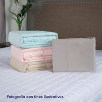 Set De Sábanas Wan Blue 1000 Hilos - Livim Natural Home Varios Tamaños