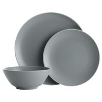 Vajilla Moderna Gris De 12 Pzas - Mason Cash
