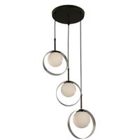 Lámpara Colgante Diseño Moderno De 3 Luces Base E27 40 W - Z