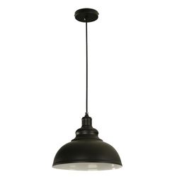 Lámpara Colgante Negra De 1 Luz Base E27 60 W - Z