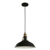 Lámpara Colgante Negra 1 Luz Base E27 60 W - Z