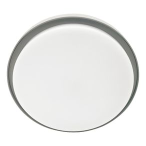 Plafón De Techo Gris Y Blanco Led 35 W - Tecnolite