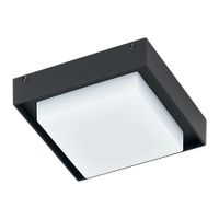 Plafón De Techo Cuadrado Negro Led 15 W - Tecnolite