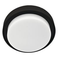 Plafón De Techo Redondo Negro Led 15 W - Tecnolite