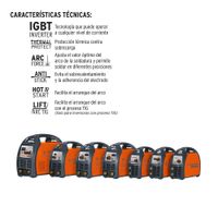Soldadora Inversora Bi-Voltaje 130 A - Truper