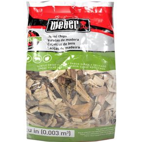 Bolsa Astillas Y Pellets De Madera Sabor Manzana - Weber