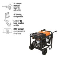 Soldadora Con Generador A Gasolina - Truper