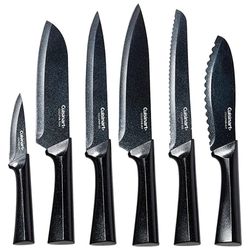 Set De 12 Cuchillos De Acero Inoxidable Negro - Cuisinart
