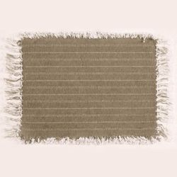Individual De Algodón Color Beige 38X45 Cm - Viva