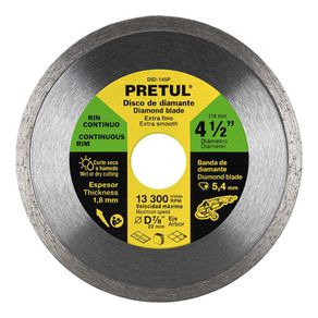 Disco De Diamante 4 1/2 Plg - Pretul