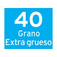 5 Discos De Lija Roto-Orbital Grano 40 - Truper