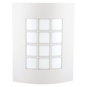 Lámpara De Pared Turin I Blanca Base E27 15 W - Tecnolite