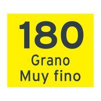 Set De Discos De Lija Roto-Orbital Grano 180 5 Unidades - Truper