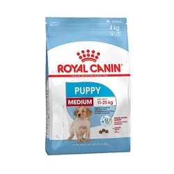 Saco De Concentrado Cachorro Raza Mediana 4 Kg - Royal Canin