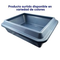 Arenero Para Gato Con Protector 13X37X42 Cm Colores Surtidos