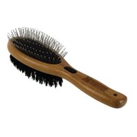 Cepillo Combinado Con Cerdas Y Pines Para Mascotas - Bamboo Groom