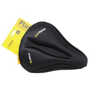 Forro De Asiento Prostático De Gel Para Bicicleta Negro - Lider Bike