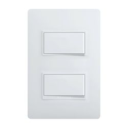 Interruptor Sencillo Doble Blanco - Bticino