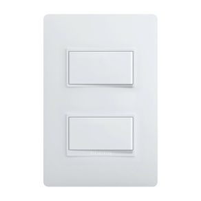 Interruptor Sencillo Doble Blanco - Bticino