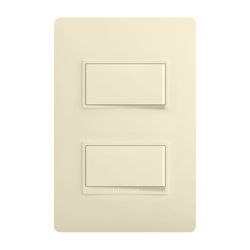 Interruptor Sencillo Doble Marfil - Bticino