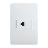 Conector De Datos Rj45 Blanco Categoría 6 - Bticino