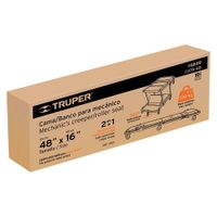 Cama Plástica Para Mecánico De 120 X 47 Cm - Truper