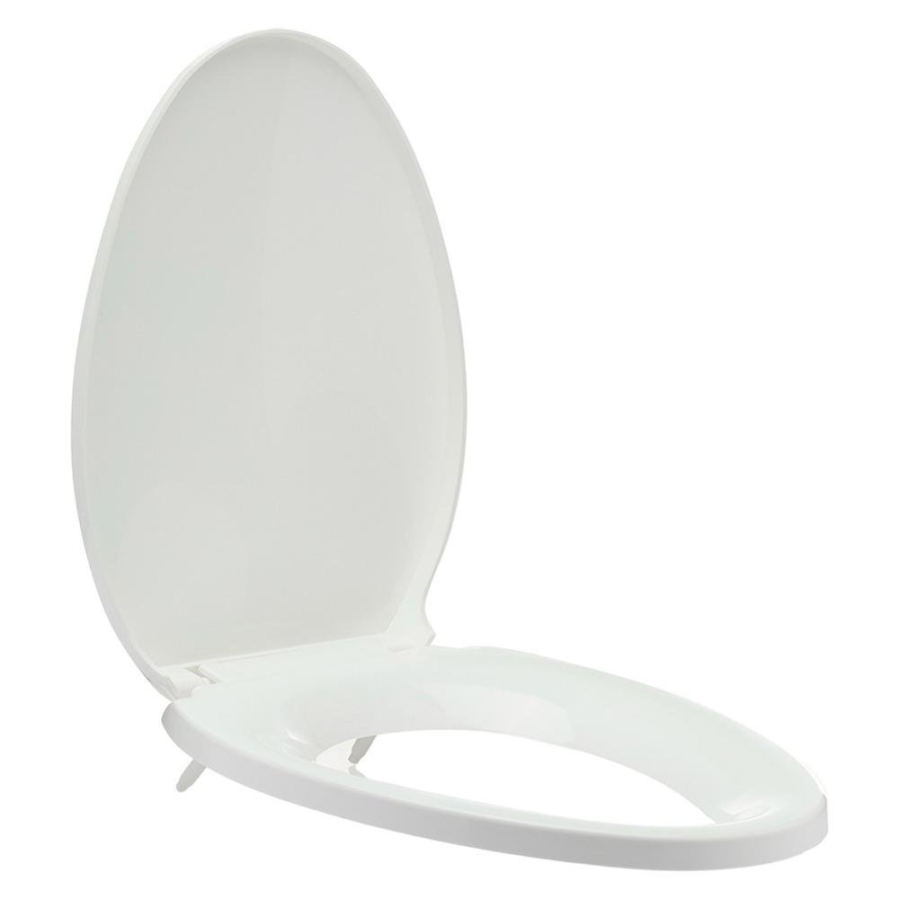 Asiento para Inodoro Elongado Color Blanco