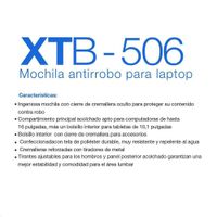 Mochila Antirrobo Gris - Xtech