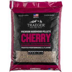 Pellets De Madera Cereza Premium Para BBQ 20 Lb