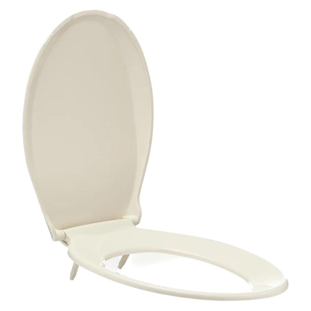 Asiento para Inodoro Redondo Color Beige