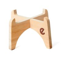 Base Ecofiltro De Madera Clara Para Mini Peltre - Ecofiltro