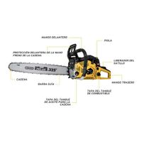 Motosierra A Gasolina 60 Cc De 20 Plg - Pretul