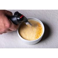 Encendedor Mini Soplete A Base De Gas Butano Negro - Bella Tavola