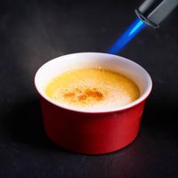 Encendedor Mini Soplete A Base De Gas Butano Negro - Bella Tavola