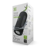Bocina Oryx Kbs-600 Protección A Prueba De Agua Negra 31 W - Klipxtreme