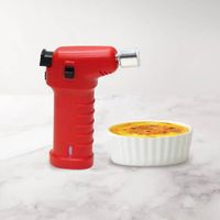 Encendedor Mini Soplete A Base De Gas Butano Rojo - Bella Tavola