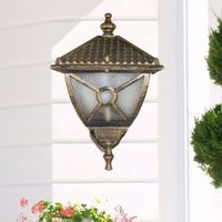 Farol De Pared Exterior Triangular 1 Luz - Z