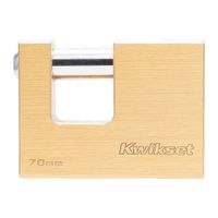 Candado Anti Palanca Italiano Gancho De Metal 70 Mm - Kwikset