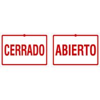 Rotulo-De-Pvc-Cerrado-Abierto-Doble-Lado-8X12-Plg---Foto-Metal
