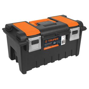 Caja De Herramientas Plástica Con Broche De Metal 22 Plg - Truper