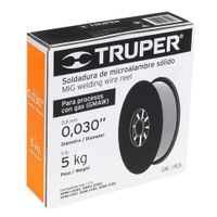 Caja De Microalambre ER70S-6 Para Procesos Con Gas 5 Kg - Truper