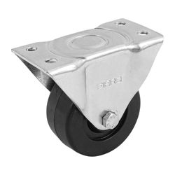 Rodo Fijo Con Placa 3 Plg - Fiero