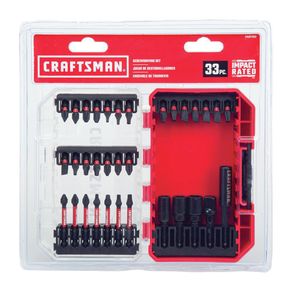 Set De Destornilladores De Impacto 33 Puntas - Craftsman
