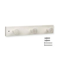 Colgador Fresno Con 3 Ganchos De Madera - Inofix Varios Colores
