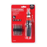 Set Desatornillador Con 12 Puntas Intercambiables - Craftsman