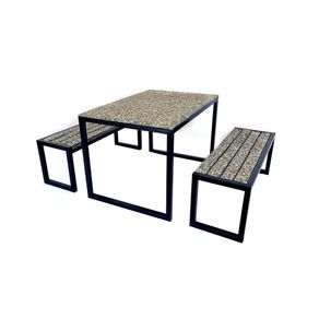 Comedor Exterior para Picnic 3 Pzas - Green Plastic Varios Colores