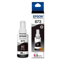 Botella De Tinta Color Negro Para impresora 673 - Epson