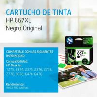 Cartucho-De-Tinta-Negra-Para-Impresora-667-Xl---Hp