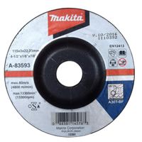 Disco Para Corte De Metal 3Mm 4 1/2 Plg - Makita